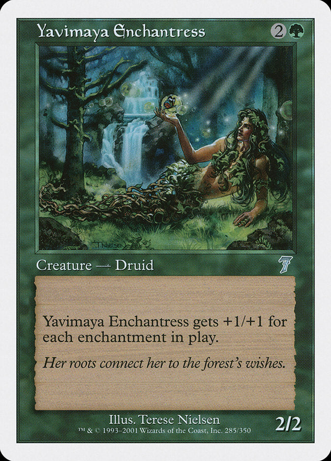 Yavimaya Enchantress [Seventh Edition] | Card Citadel