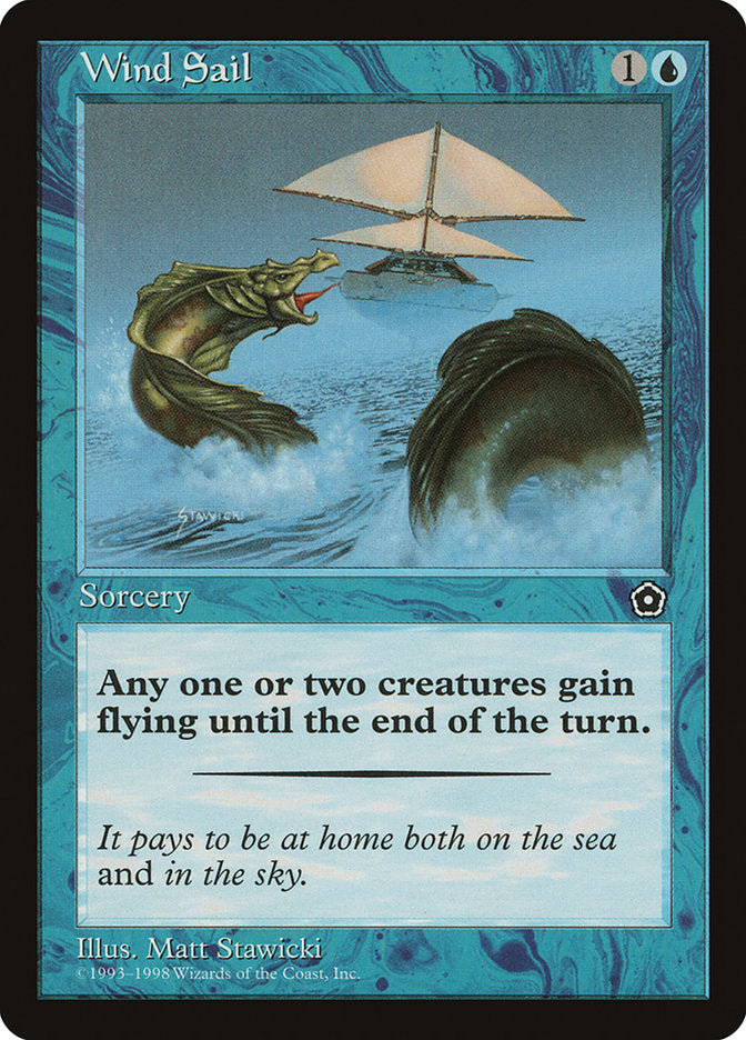 Wind Sail [Portal Second Age] | Card Citadel