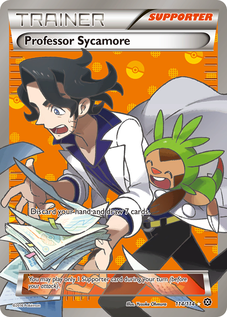 Professor Sycamore (114/114) [XY: Steam Siege] | Card Citadel