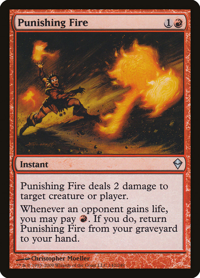 Punishing Fire [Zendikar] | Card Citadel