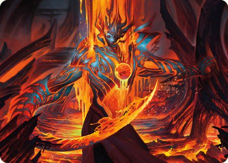 Free From Flesh Art Card [Phyrexia: All Will Be One Art Series] | Card Citadel