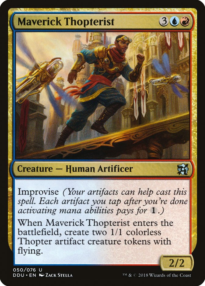 Maverick Thopterist [Duel Decks: Elves vs. Inventors] | Card Citadel