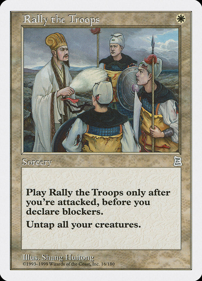 Rally the Troops [Portal Three Kingdoms] | Card Citadel