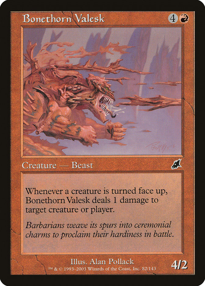 Bonethorn Valesk [Scourge] | Card Citadel