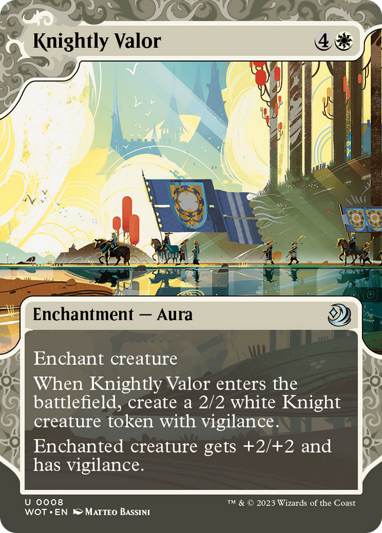 Knightly Valor [Wilds of Eldraine: Enchanting Tales] | Card Citadel