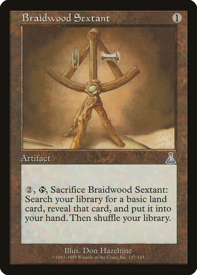 Braidwood Sextant [Urza's Destiny] | Card Citadel