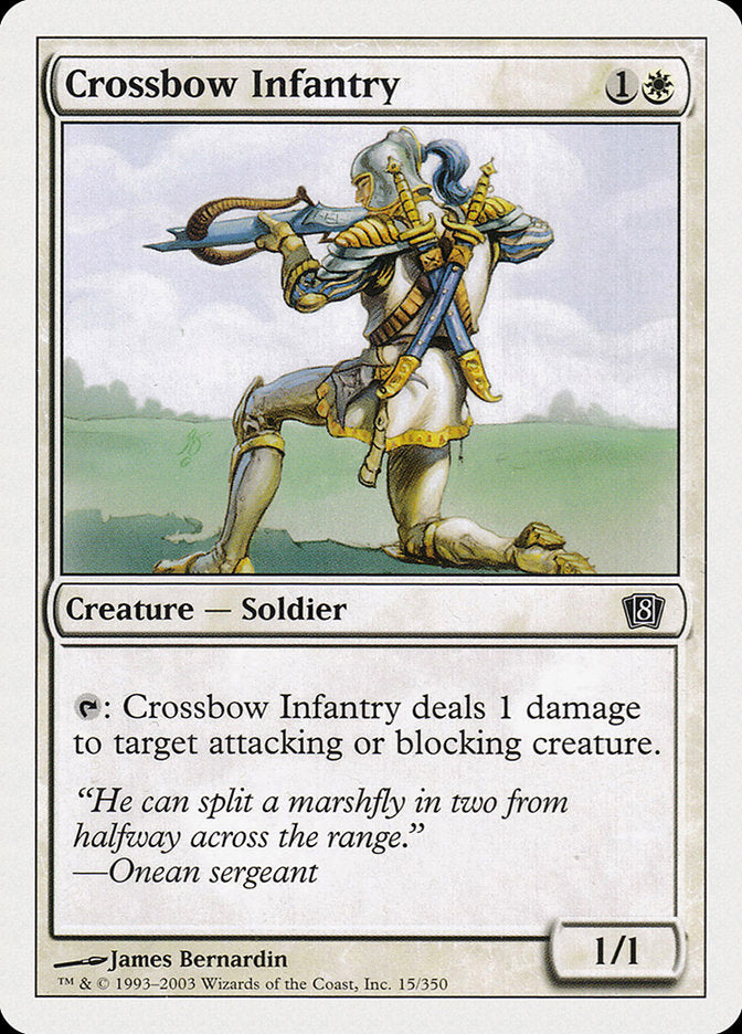 Crossbow Infantry [Eighth Edition] | Card Citadel