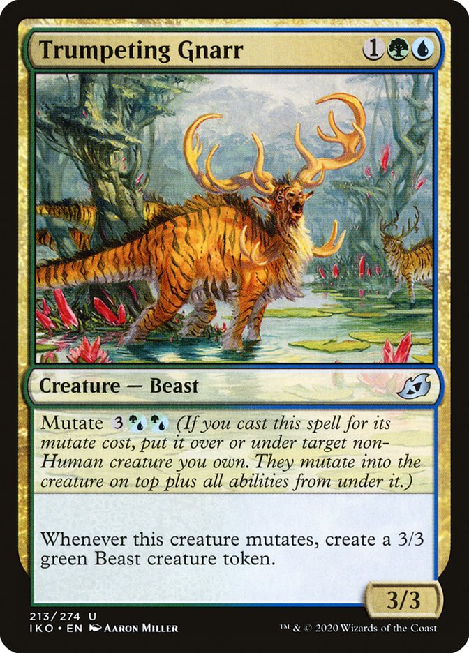 Trumpeting Gnarr [Ikoria: Lair of Behemoths] | Card Citadel