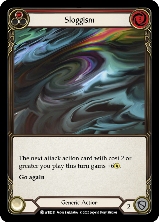 Sloggism (Red) [U-WTR221] (Welcome to Rathe Unlimited)  Unlimited Rainbow Foil | Card Citadel