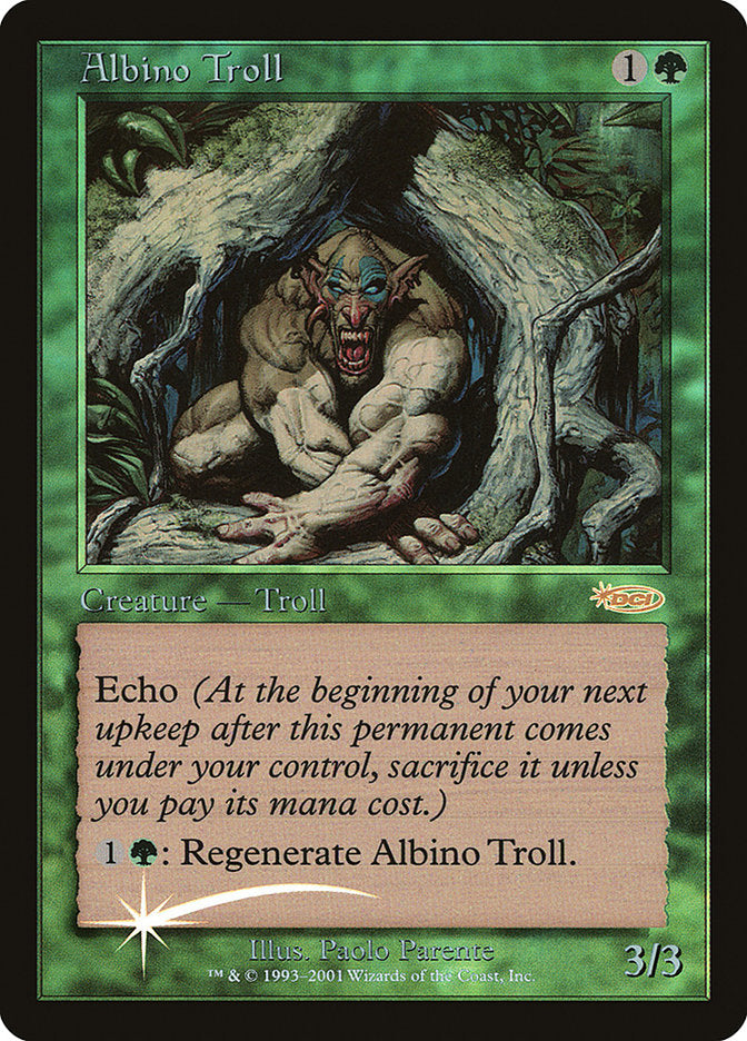 Albino Troll [Friday Night Magic 2002] | Card Citadel