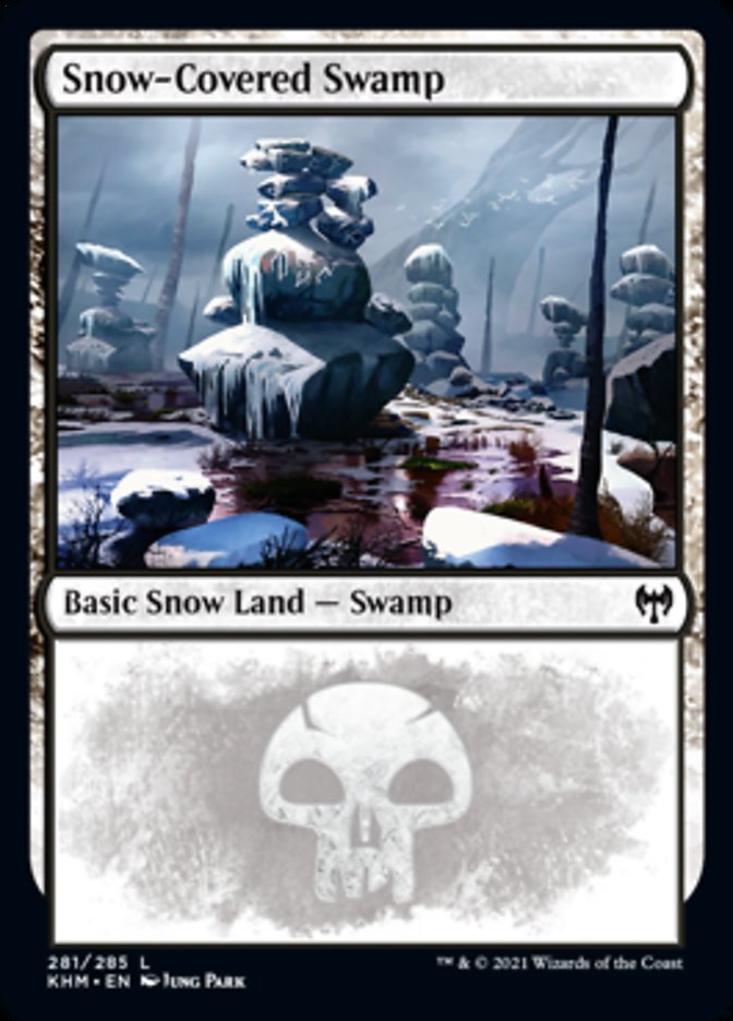 Snow-Covered Swamp (281) [Kaldheim] | Card Citadel