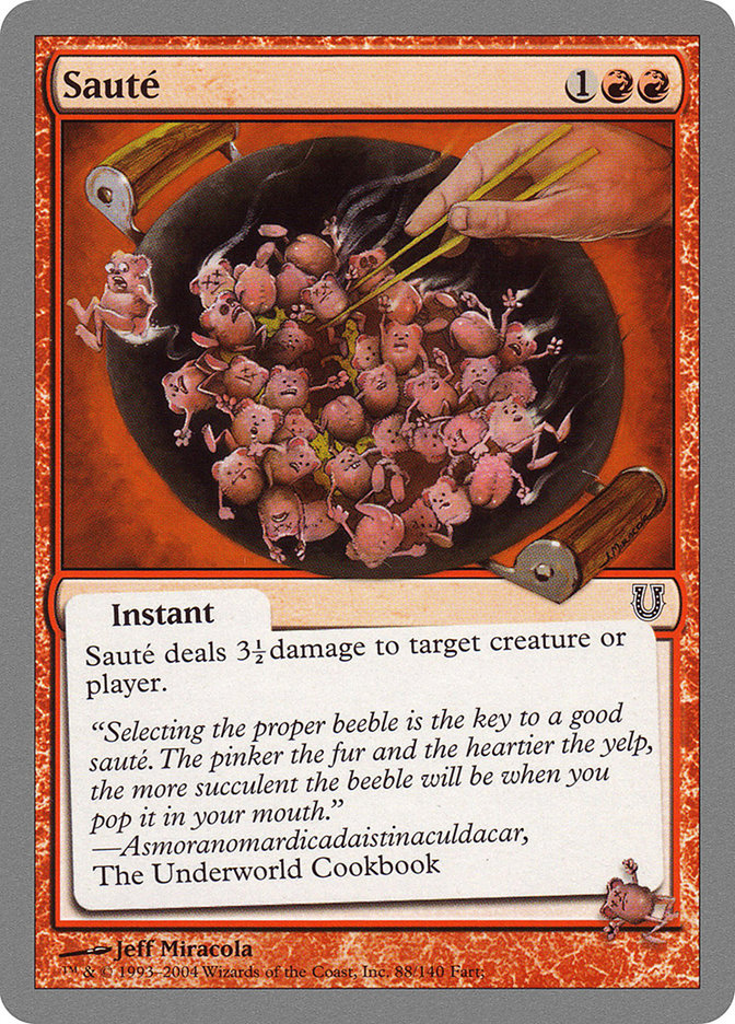 Sauté [Unhinged] | Card Citadel