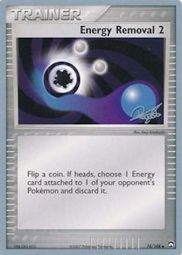 Energy Removal 2 (74/108) (Bliss Control - Paul Atanassov) [World Championships 2008] | Card Citadel