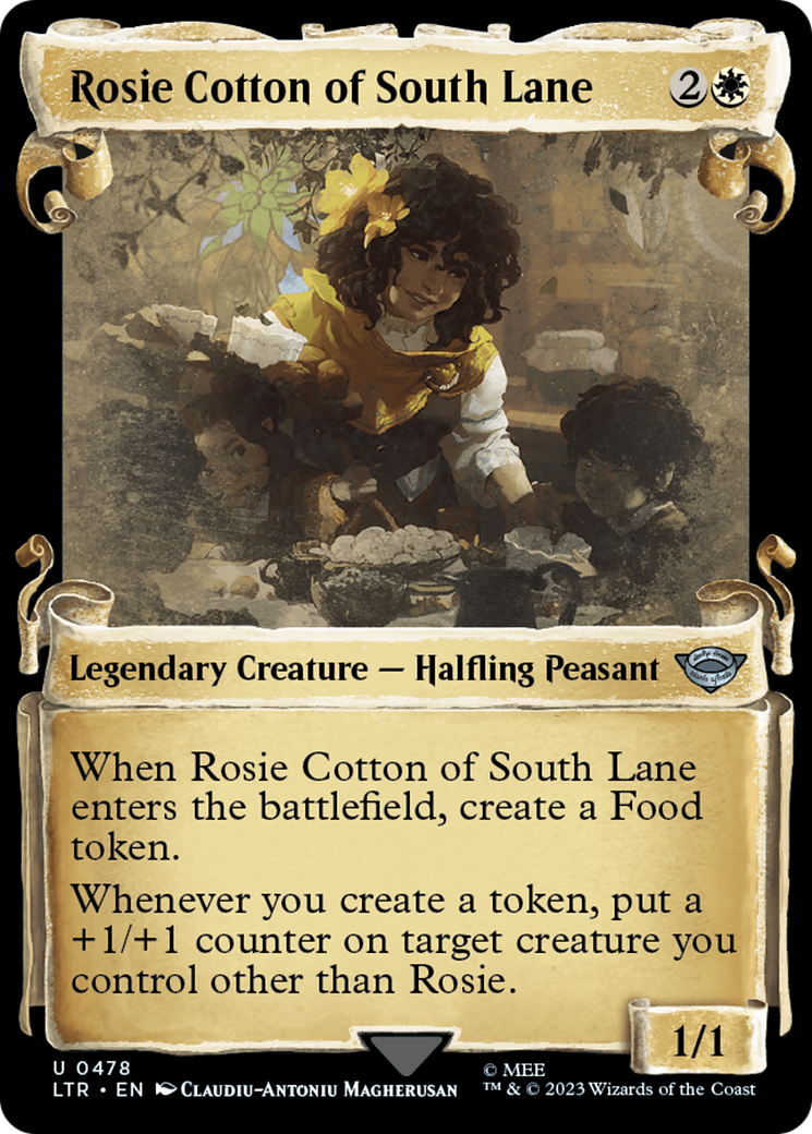 Rosie Cotton of South Lane [The Lord of the Rings: Tales of Middle-Earth Showcase Scrolls] | Card Citadel