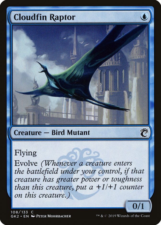 Cloudfin Raptor [Ravnica Allegiance Guild Kit] | Card Citadel