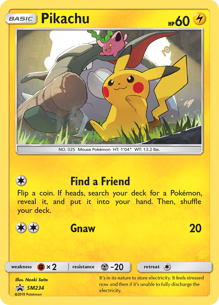 Pikachu (SM234) [Sun & Moon: Black Star Promos] | Card Citadel