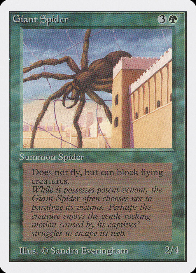 Giant Spider [Unlimited Edition] | Card Citadel