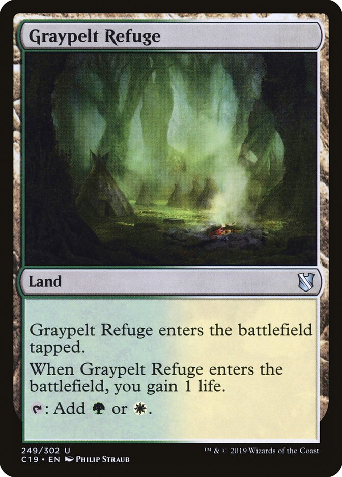 Graypelt Refuge [Commander 2019] | Card Citadel