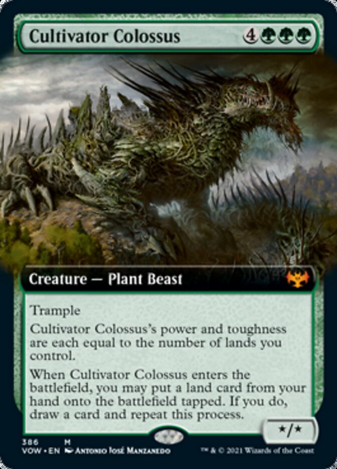 Cultivator Colossus (Extended) [Innistrad: Crimson Vow] | Card Citadel