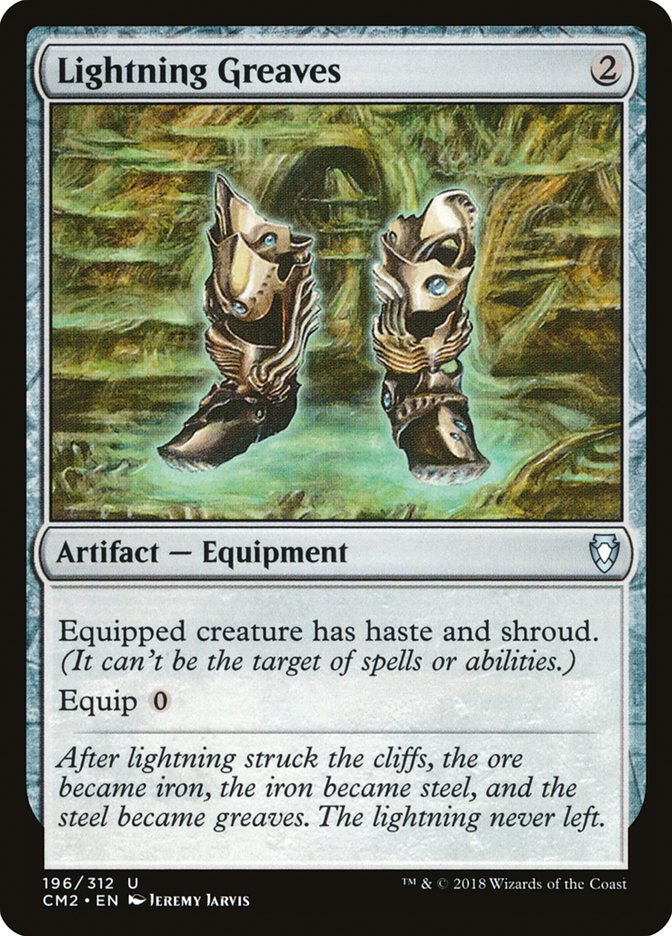 Lightning Greaves [Commander Anthology Volume II] | Card Citadel