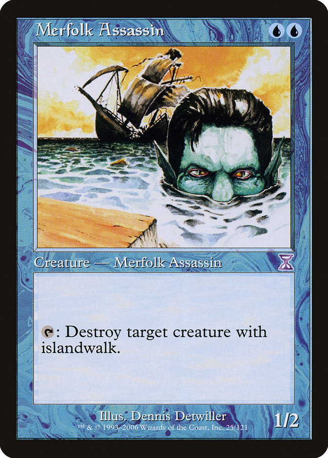 Merfolk Assassin [Time Spiral Timeshifted] | Card Citadel