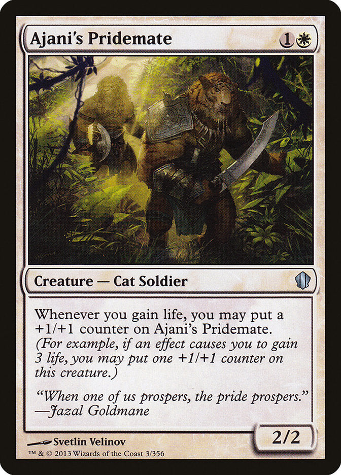 Ajani's Pridemate [Commander 2013] | Card Citadel