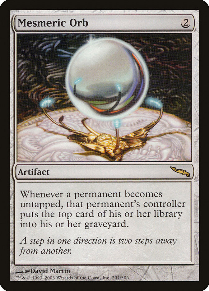 Mesmeric Orb [Mirrodin] | Card Citadel