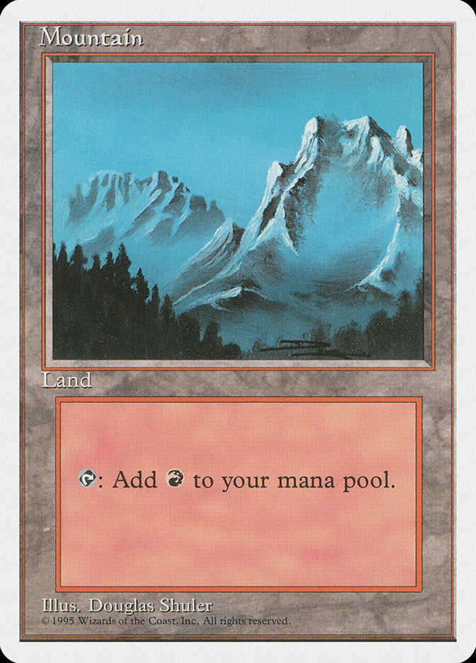 Mountain (374) [Fourth Edition] | Card Citadel