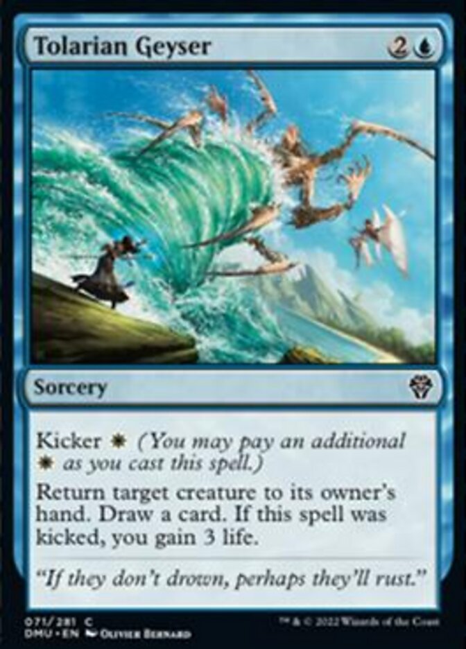 Tolarian Geyser [Dominaria United] | Card Citadel