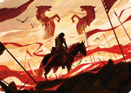 Merry, Esquire of Rohan Art Card [The Lord of the Rings: Tales of Middle-earth Art Series] | Card Citadel