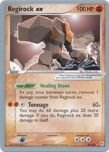 Regirock ex (98/101) (Mewtrick - Jason Klaczynski) [World Championships 2006] | Card Citadel