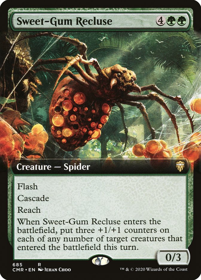 Sweet-Gum Recluse (Extended Art) [Commander Legends] | Card Citadel