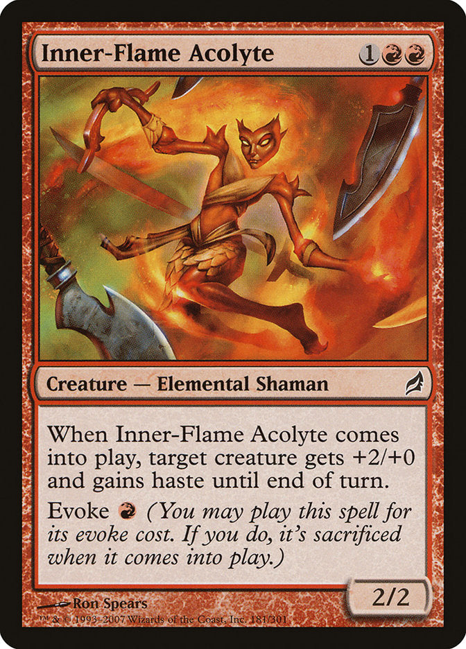 Inner-Flame Acolyte [Lorwyn] | Card Citadel