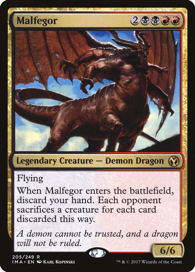 Malfegor [Iconic Masters] | Card Citadel