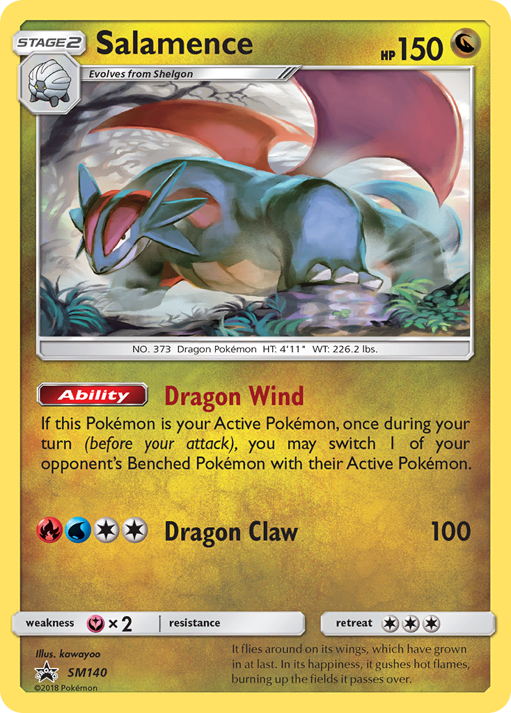Salamence (SM140) [Sun & Moon: Black Star Promos] | Card Citadel