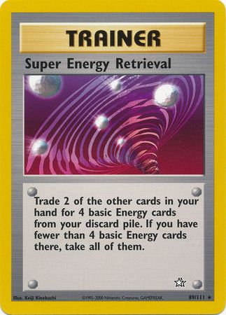 Super Energy Retrieval (89/111) [Neo Genesis Unlimited] | Card Citadel