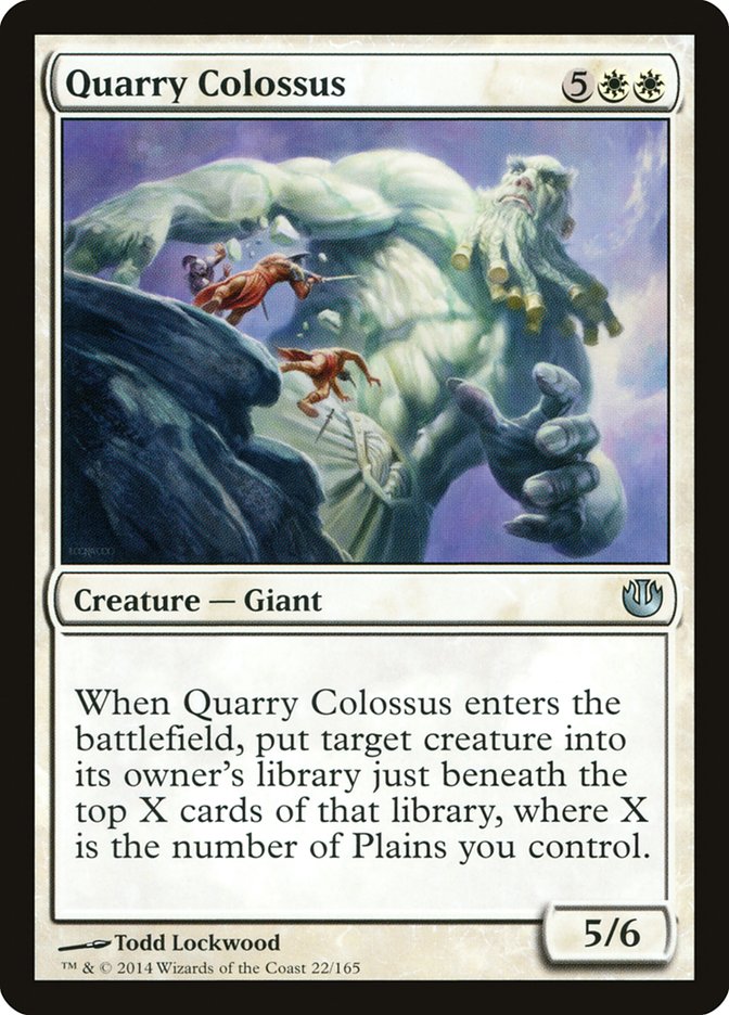 Quarry Colossus [Journey into Nyx] | Card Citadel