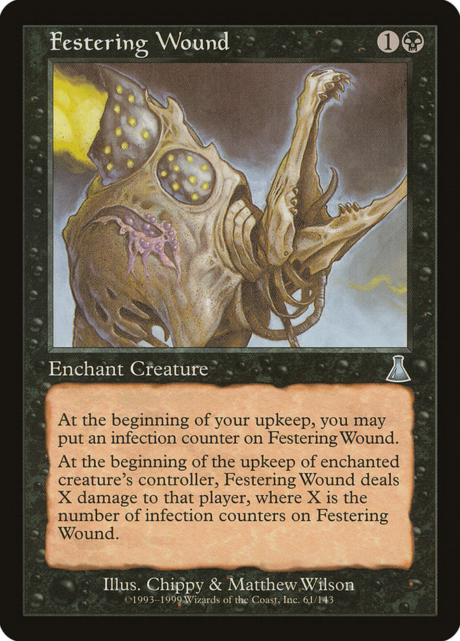 Festering Wound [Urza's Destiny] | Card Citadel