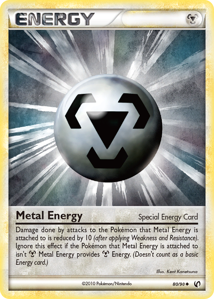 Metal Energy (80/90) [HeartGold & SoulSilver: Undaunted] | Card Citadel