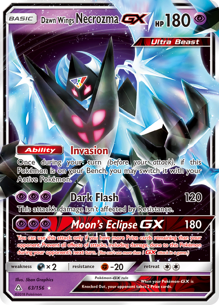 Dawn Wings Necrozma GX (63/156) [Sun & Moon: Ultra Prism] | Card Citadel