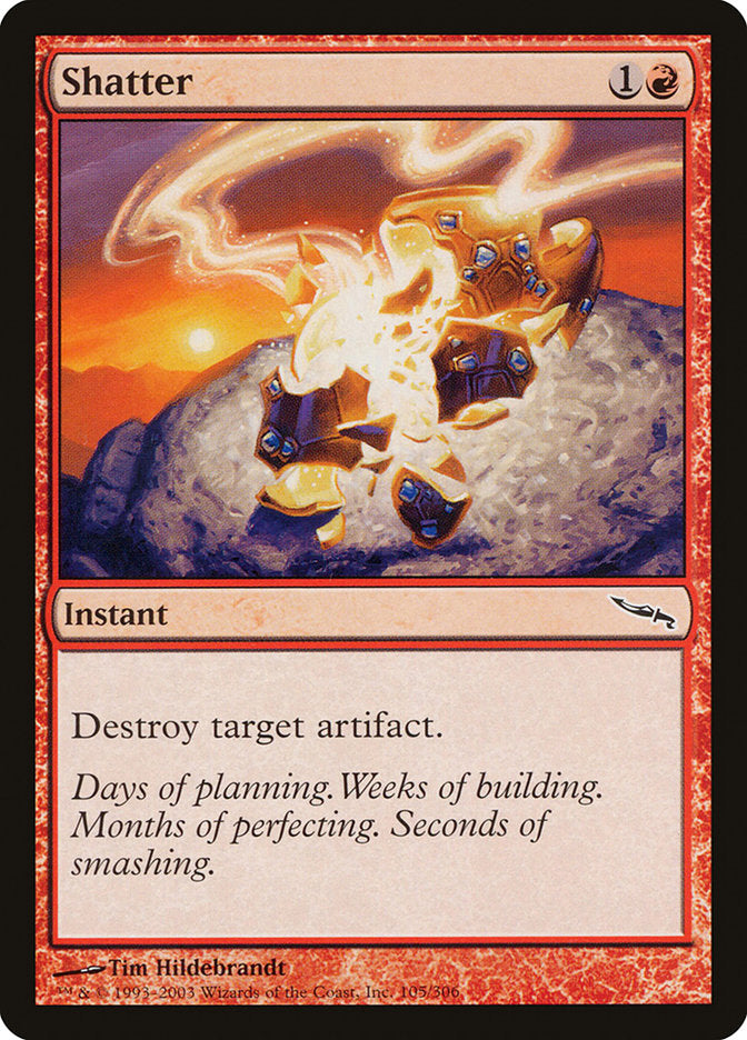 Shatter [Mirrodin] | Card Citadel