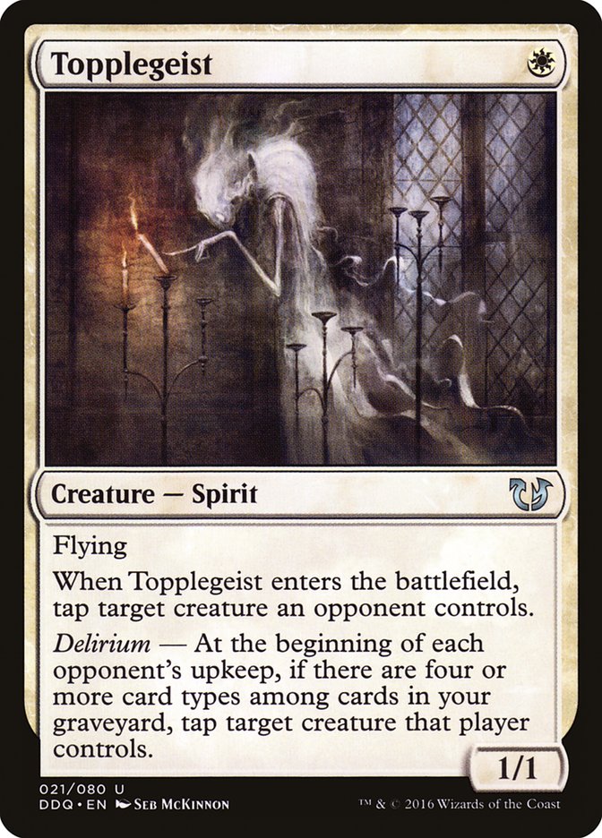 Topplegeist [Duel Decks: Blessed vs. Cursed] | Card Citadel