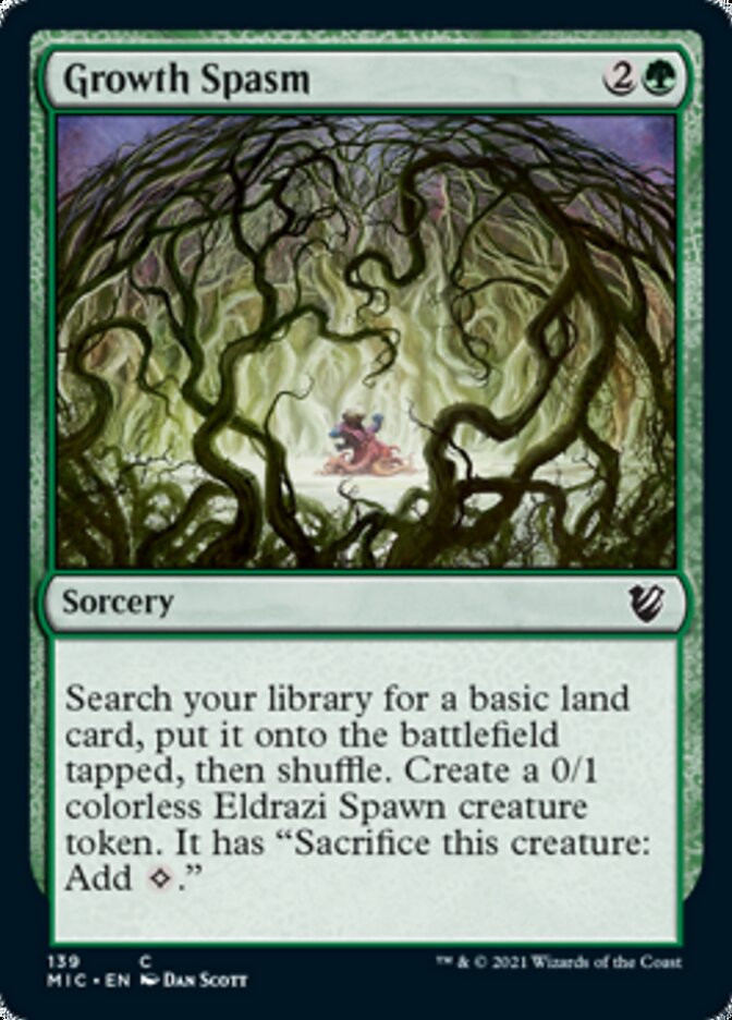 Growth Spasm [Innistrad: Midnight Hunt Commander] | Card Citadel