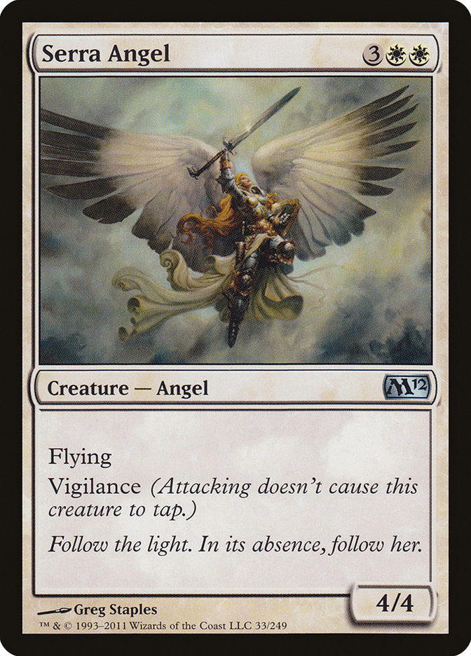 Serra Angel [Magic 2012] | Card Citadel