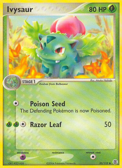 Ivysaur (35/112) [EX: FireRed & LeafGreen] | Card Citadel