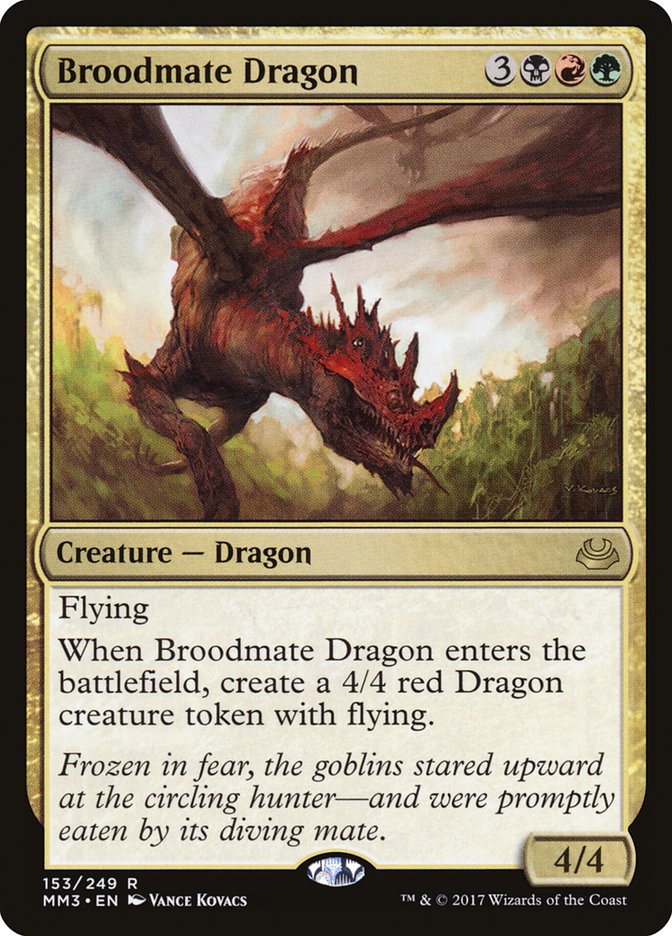 Broodmate Dragon [Modern Masters 2017] | Card Citadel