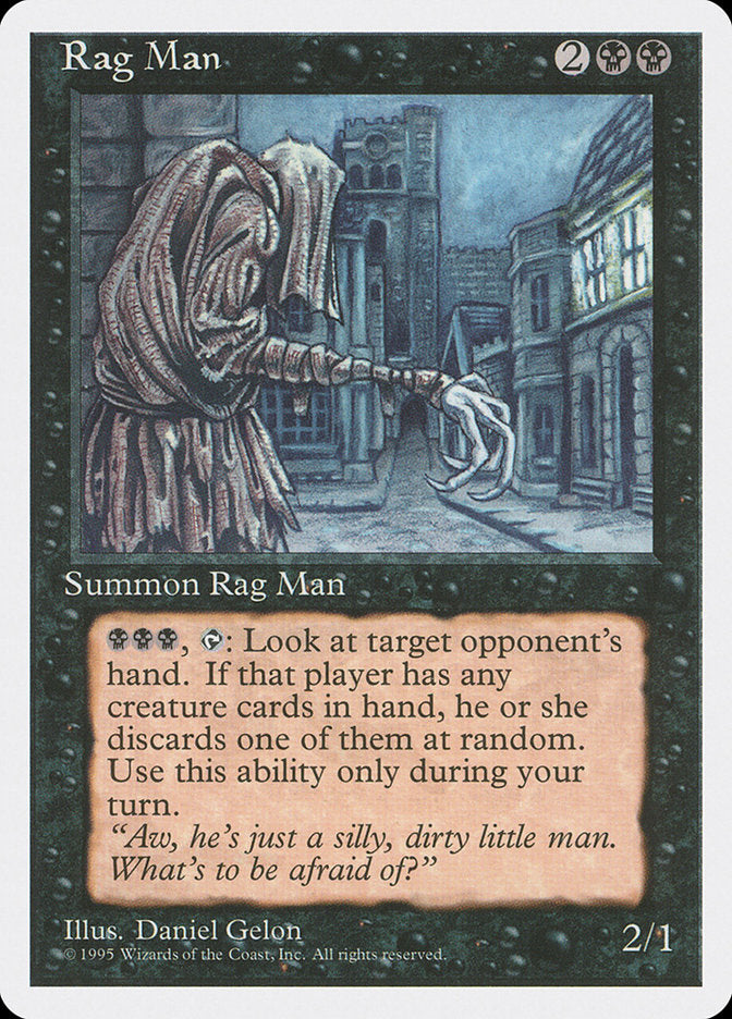 Rag Man [Fourth Edition] | Card Citadel
