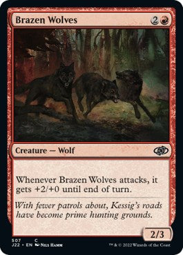 Brazen Wolves [Jumpstart 2022] | Card Citadel