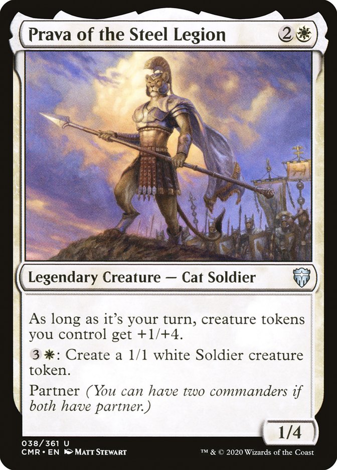 Prava of the Steel Legion [Commander Legends] | Card Citadel