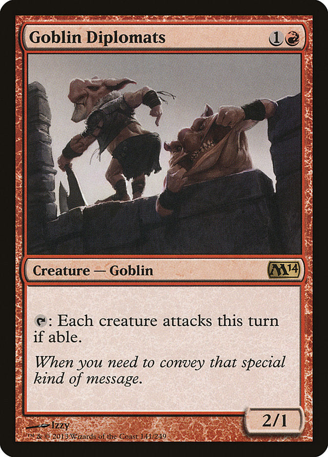 Goblin Diplomats [Magic 2014] | Card Citadel